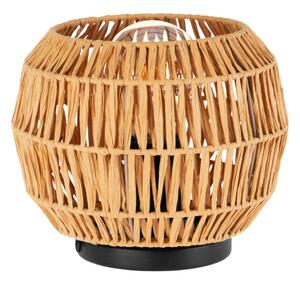 Eglo 44145 - Lampada da tavolo SHELDON 1xE27/40W/230V marrone