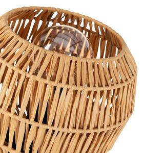 Eglo 44145 - Lampada da tavolo SHELDON 1xE27/40W/230V marrone