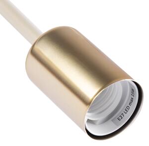 Plafoniera OXFORD 3xE27/15W/230V ottone/bianco