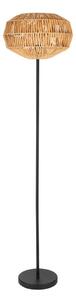 Eglo 44146 - Lampada da terra SHELDON 1xE27/40W/230V marrone