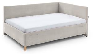 Letto da bambini con sponde beige imbottito e rete non inclusa 120x200 cm Cool – Meise Möbel
