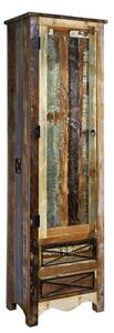 NATURE OF SPIRIT #109 Armadio in legno riciclato - laccato / multicolore 60x40x200