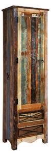 NATURE OF SPIRIT #109 Armadio in legno riciclato - laccato / multicolore 60x40x200