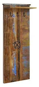 NATURE OF SPIRIT #111 Attaccapanni in legno riciclato - laccato / multicolore 59x30x145