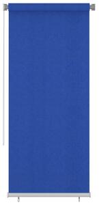 Tenda a Rullo per Esterni 100x230 cm Blu HDPE