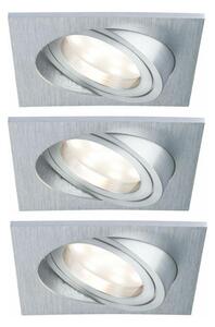 Paulmann 92839 - SET 3x LED/7W IP23 Lampada da incasso per bagno COIN 230V