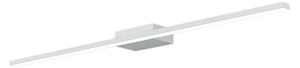 Applique Moderna Line Metallo Bianco Diffusore Acrilico B Led 11,2W Nat 70Cm