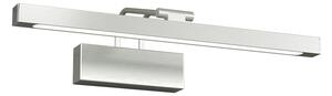 Applique Moderna Flexa Metallo Nichel Diffusore Acrilico Led 8W Luce Naturale