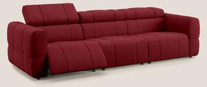 Giotto Divano modulare a 3 sedute con opzione relax elettrico in micro