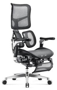 BRAVE Sedia da ufficio ergonomica V-KINETIC: nera