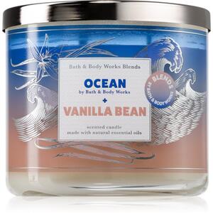 Bath & Body Works Ocean + Vanilla Bean candela profumata 411 g