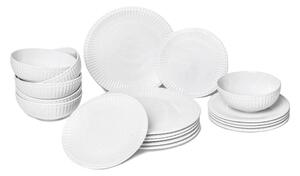 Set da pranzo in porcellana 18 pz per 6 persone Purita – Bonami Essentials