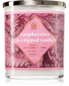 Bath & Body Works Raspberries & Whipped Vanilla candela profumata 227 g