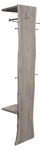 PURE ACACIA #914 Appendiabiti in legno di acacia - laccato / grigio 36x40x200