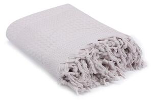 Copriletto beige in cotone 220x240 cm Pique – Mijolnir