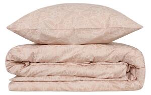 Biancheria da letto in cotone sateen crema per letto singolo, 140 x 200 cm Cream - Mijolnir