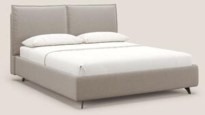 Nives letto imbottito contenitore sfoderabile in microfibra velluto im