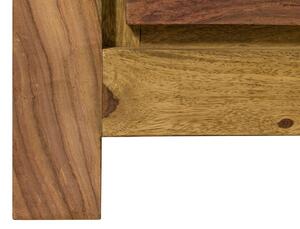 Scaffale in legno di Sheesham / palissandro 60x40x175 marrone oliato BUDDHA #124