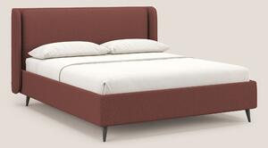 Nadine letto contenitore di design e comfort Italiano in tessuto imper