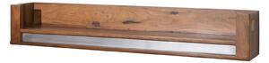 Mensola in legno di Sheesham / palissandro 120x22x20 noble unique laccato SYDNEY #108