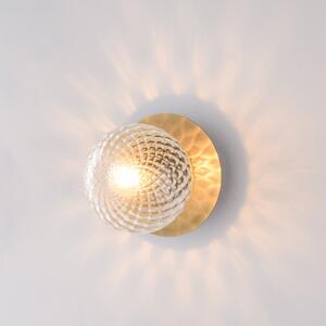 Applique Contemporanea Armonia Metallo Bronzo 1 Luce E14