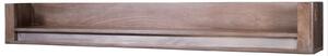 SYDNEY #209 Mensola in legno di sheesham - laccato / smoked oak 150x22x20