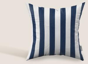 Righe cuscino cotone rigato disponibile in diverse colorazioni blu