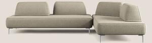 Newton divano angolare modulare con schienali movibili T07 beige