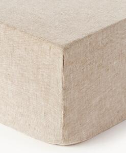 Lenzuolo con angoli boxspring in lino Linna