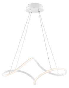 Sospensione Moderna Dana Metallo Bianco Led Integrato 4000K