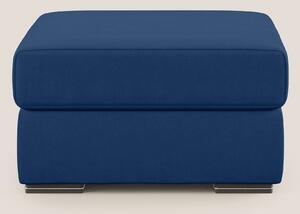 Sun pouf apribile contenitore in microfibra smacchiabile T11 blu