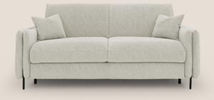 Gregory Divano letto con materasso h18 cm in microfibra effetto vellut