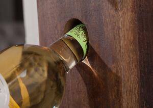 Porta bottiglie in legno di Legno riciclato 13x10x90 multicolore laccato NATURE OF SPIRIT #84