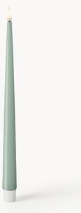 Candele a bastoncino a LED fatte a mano Real Flame, alt. 28 cm, 2 pz
