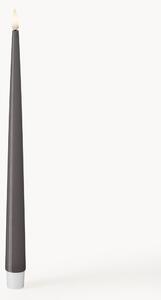 Candele a bastoncino a LED fatte a mano Real Flame, alt. 28 cm, 2 pz