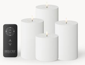Set di 5 candele a LED fatte a mano con telecomando Real Flame