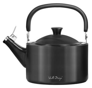 Bollitore nero con stantuffo , 1,5 l Diamante - Vialli Design