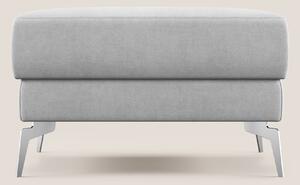 Star Pouf con piedini alti in tessuto impermeabile T02 grigio chiaro