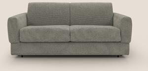 Happy Divano letto matrimoniale con materasso h18 cm in tessuto imperm