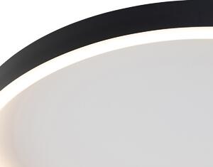 Lampada da soffitto di design nera con LED - Daniela