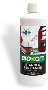Liquido bioetanolo per camini e stufe a liquido con fiamma viva - 1 litro