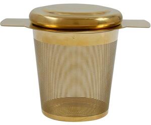 Colino da tè in metallo con coperchio Universal