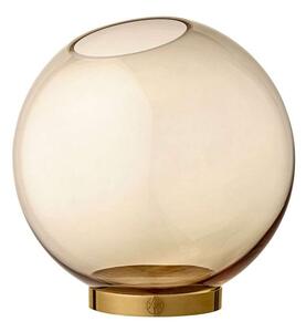 AYTM - Globe Vaso w. Stand Ø21 Ambra/Oro AYTM