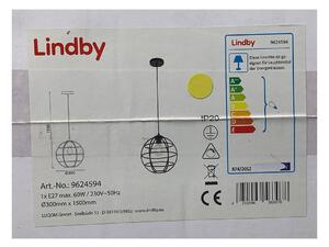 Lindby - Lampadario a sospensione con filo BEKIRA 1xE27/60W/230V