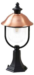 Lampade da esterno Lindby, Clint, dimmerabile, Rame, Terrazza, Alluminio, Vintage