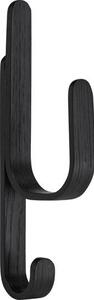 Gancio appendiabiti in legno di quercia Woody