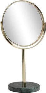Specchio cosmetico con base in marmo Ramona