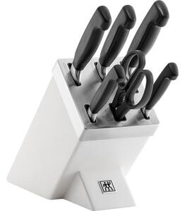 Set portacoltelli autoaffilante con coltelli **** VIER STERNE 7 pz