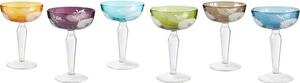 Set 6 coppe da champagne Peony