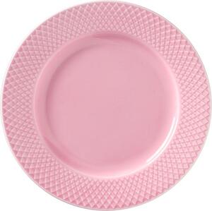 Set 4 piatti colazione in porcellana Rhombe